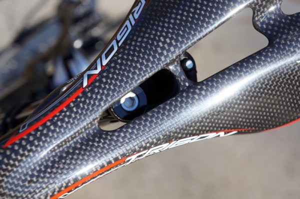 Trigon VCS06 full carbon fiber bicycle saddle with flexible rails