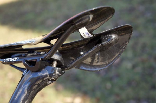 Trigon VCS06 full carbon fiber bicycle saddle with flexible rails