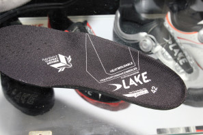Lake carbon moldable insoles limited edition matte black road (3)
