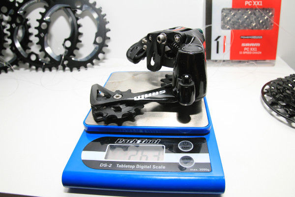 SRAM X01 DH Actual Weight (3)