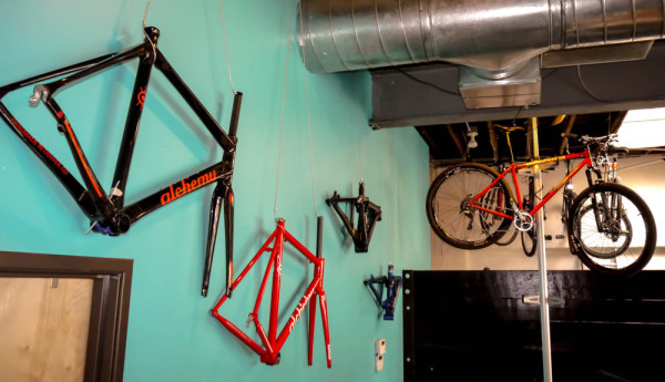 As of recent, Denver Bicycle Cafe has delved into the boutique bicycle market, pedaling frames from Alchemy, Turner, Walt Works and Ventana.