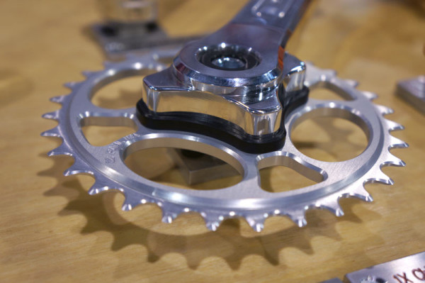 Paul Components 1x single chainring and adapter