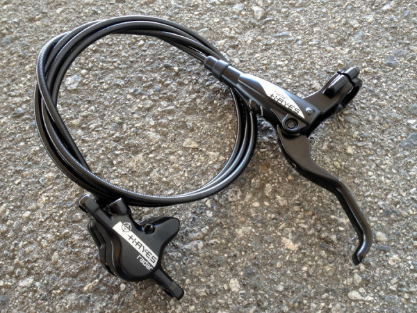 new Hayes Radar hydraulic disc brakes get mineral oil and revised bladder