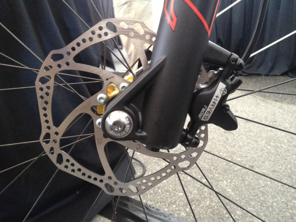 new Hayes Radar hydraulic disc brakes get mineral oil and revised bladder