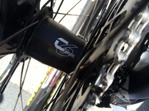 prototype C6 Composites carbon fiber mountain bike wheels