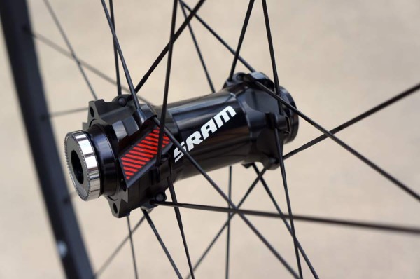 SRAM Roam 50 alloy mountain bike wheels with Predictive Steering front hub review and actual weights