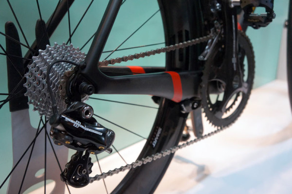 Hedrick Cycles Version4 carbon fiber road bike frameset - CHAINSTAY