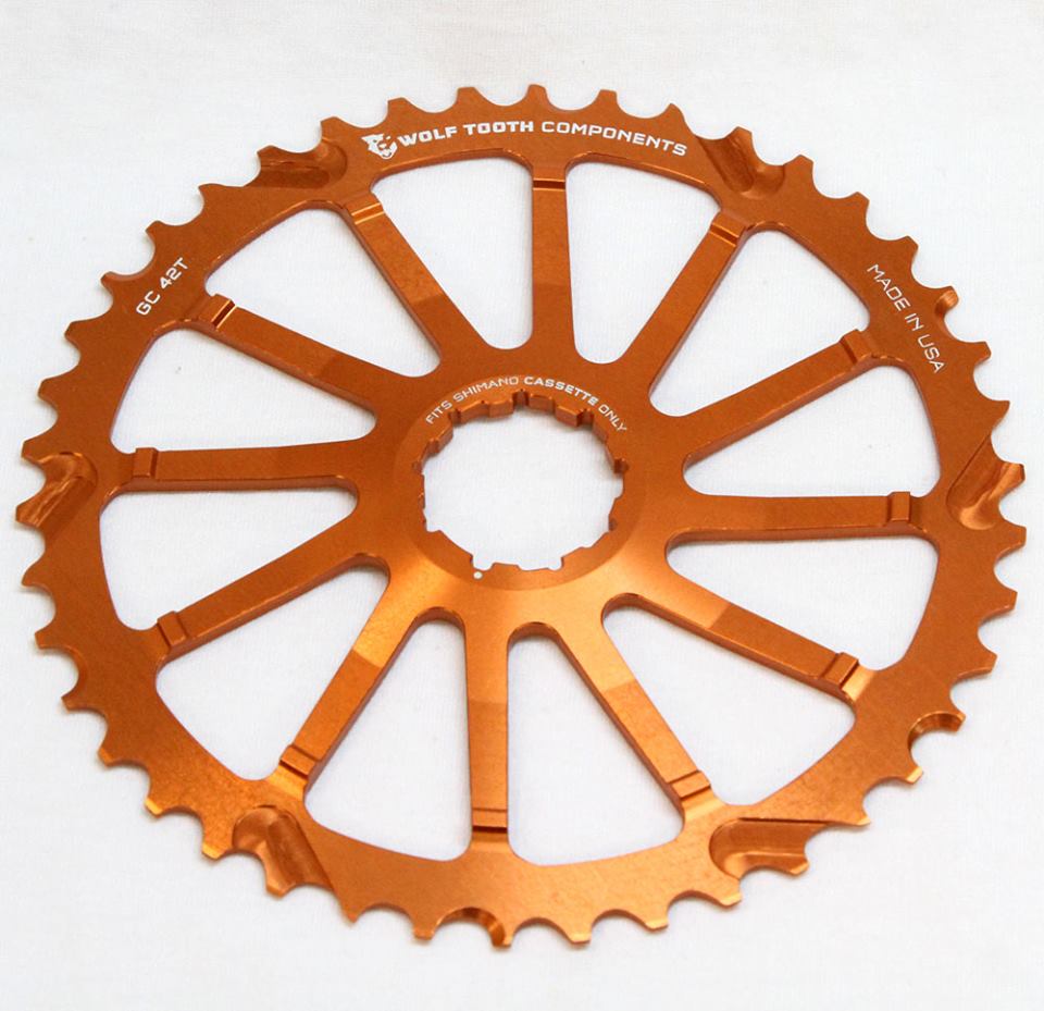Wolf Tooth Components Single Speed Aluminum Cog 20T Red 