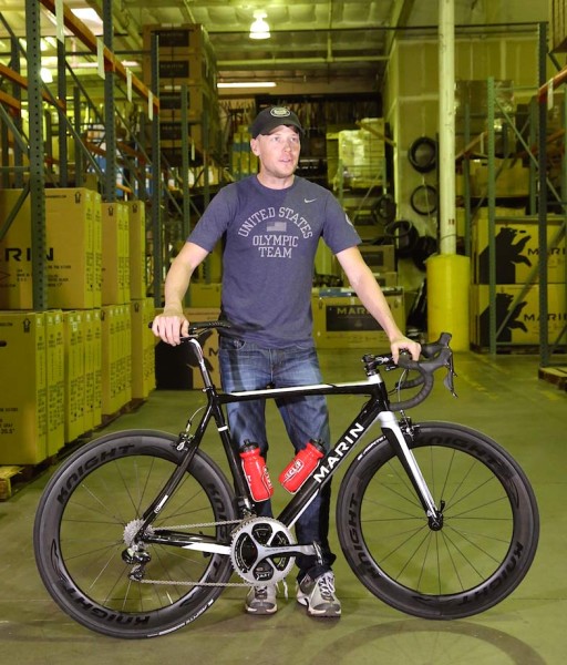 Chris Horner will ride Knight Composites wheels in 2015