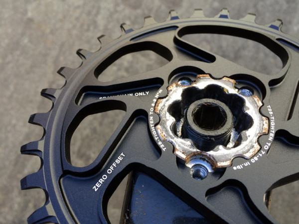 SRAM XX1 X-sync direct mount chainrings actual weights and first ride review