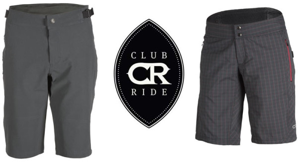 win a pair of Club Ride mens and womens baggy cycling shell shorts
