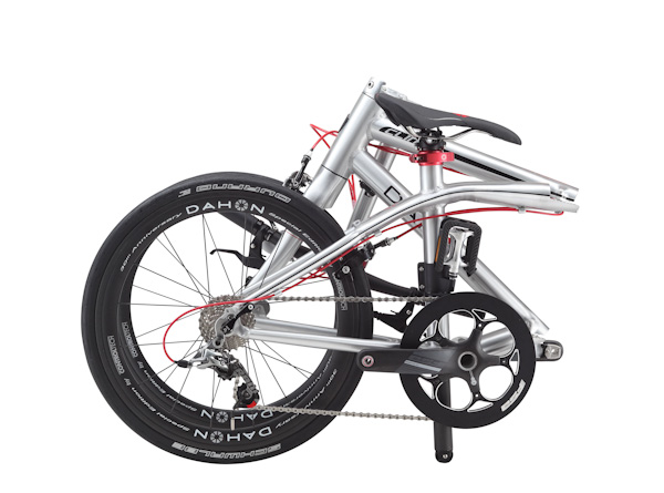 Dahon clinch D10 in folded position