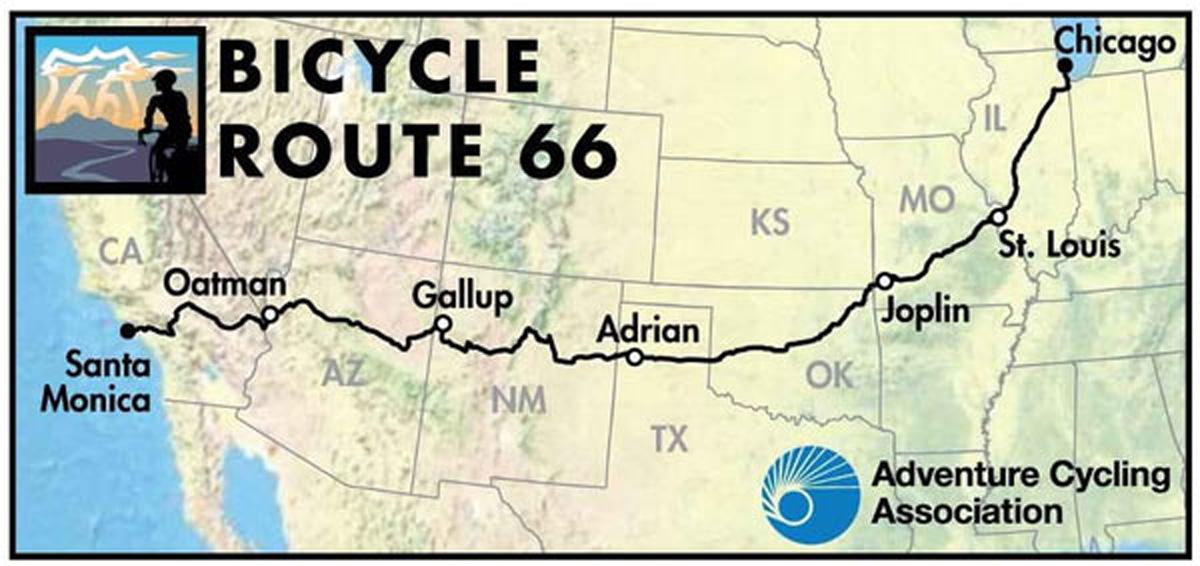 Adventure Cycling Offers Bicycle Route 66 For Cycling Fans of Americana