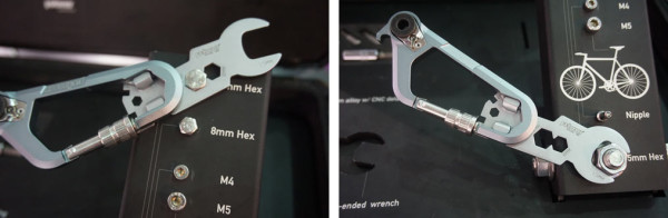 Woho WOKit carabiner multitool for cyclists and skateboarders