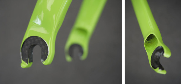 2016 Cannondale SuperSix EVO carbon fiber road bike fork