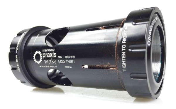Praxis-Works-M30-Thru-bottom-bracket-for-race-face-cinch-rotor-rex1
