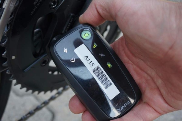 Quarq Qollector ANT+ data collector and GPS tracker sends ride data to the cloud with 4G cell data