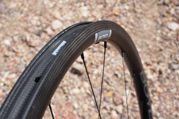 2016 Boyd Cycling carbon clincher tubeless ready road bike wheels