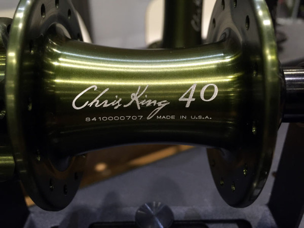 40th anniversary Chris King Olive Crate green limited edition color hubs and headsets