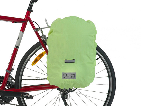 Two wheel gear, pannier backpack convertible with raincover