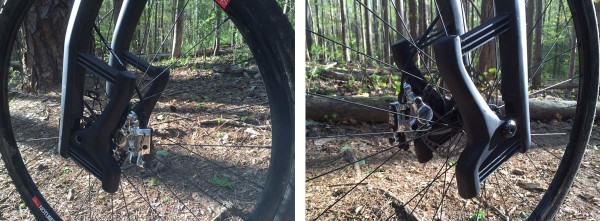 lauf grit gravel bike suspension fork first ride review