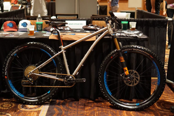 NDVR Bravo titanium folding travel mountain bike