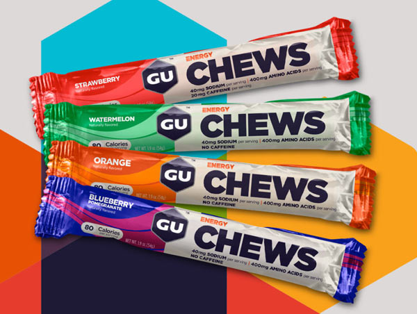 GU adds double-serving sleeves of energy Chews - Bikerumor