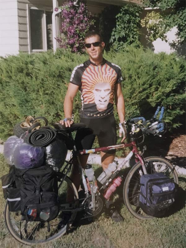 Now that... is one cool cat (jersey). Is this bike packing? I don't even know anymore.