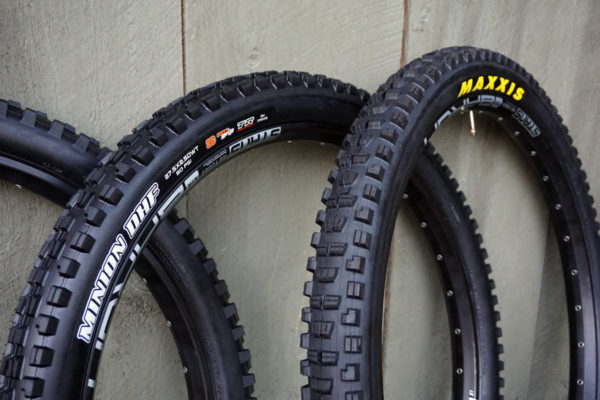 maxxis minion DHF DHR II and Shorty Wide Trail tubeless ready DH casing mountain bike tires