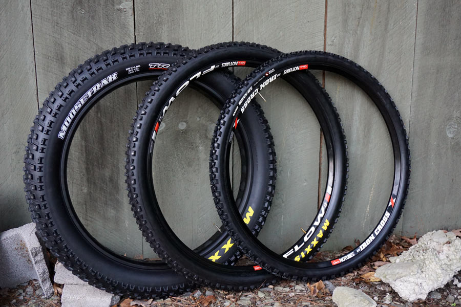 maxxis studded winter bicycle tires for fat bikes mountain bikes and city commuter bicycles