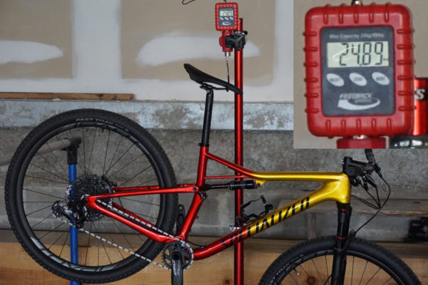 2018 Specialized Epic Expert actual weight