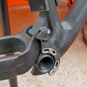 KTM Prowler 150mm carbon enduro adventure all mountain bike prototype bottom bracket ISCG