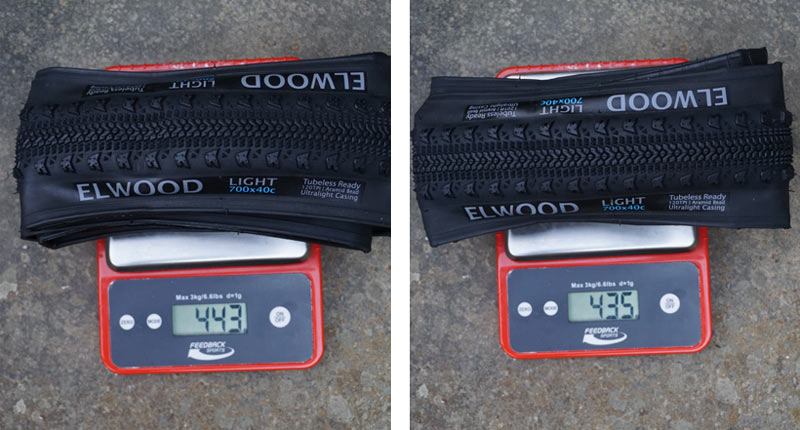 Terrene Elwood gravel bike tire review and actual weights