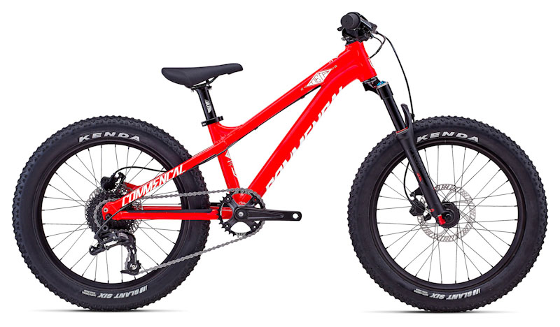 Commencal 2018 Meta HT 20" with redesigned Ride Alpha air sprung fork