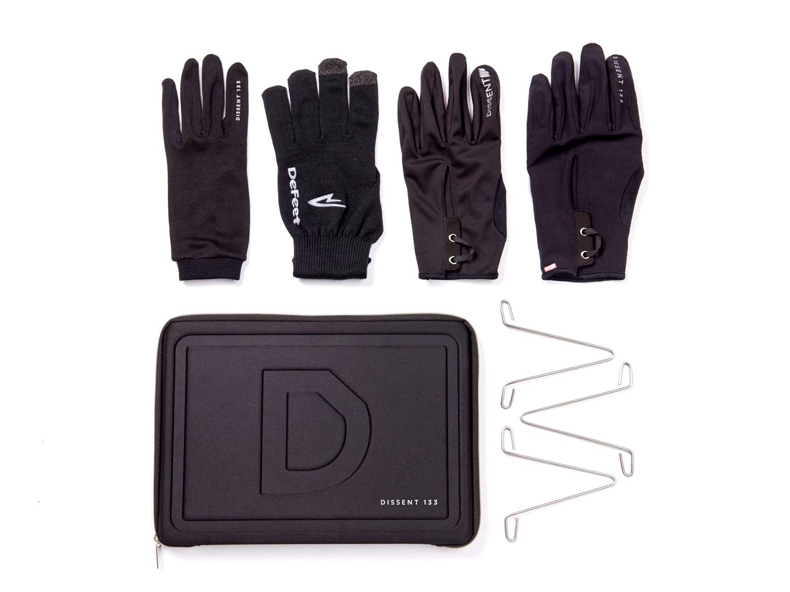 Dissent 133 by TheRiderFirm layered winter biking gloves wet cold cycling glove system Ultimate Pack four glove system