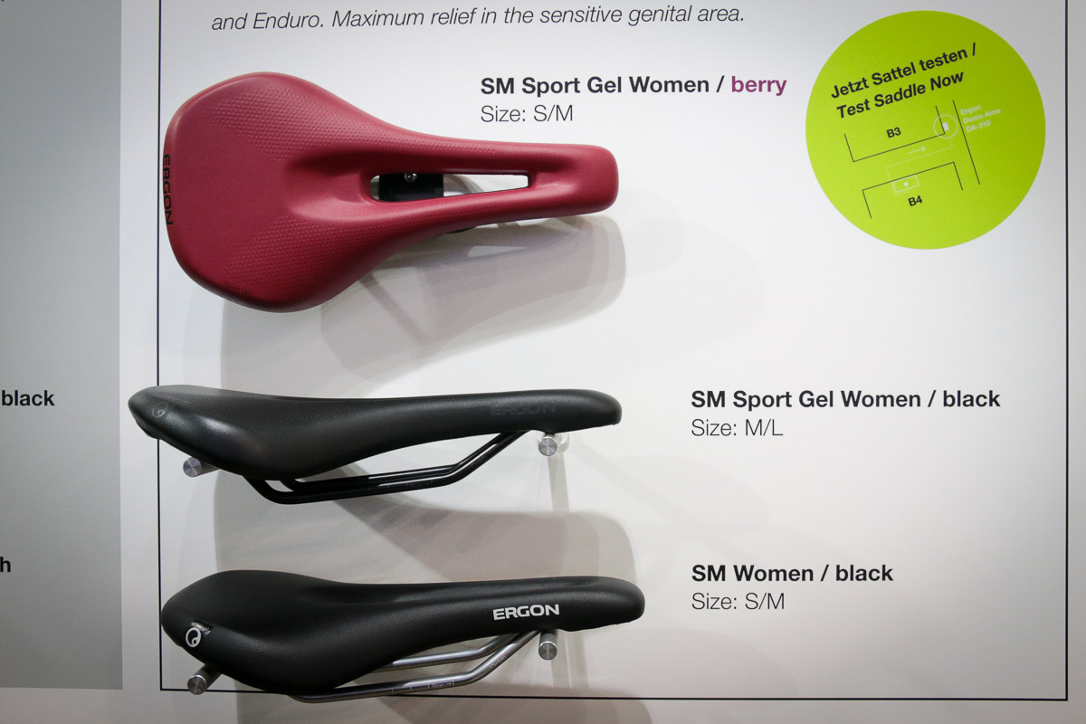 EB17: Ergon forms new Women's saddles, adds eBike bags, new grips, more