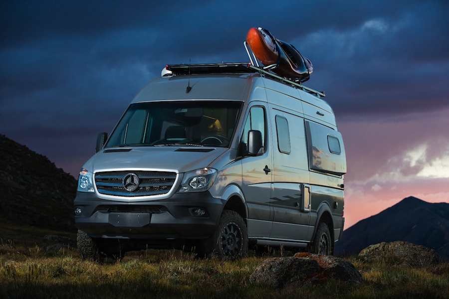 The 4x4 Rebel will access campsites other campers can't reach