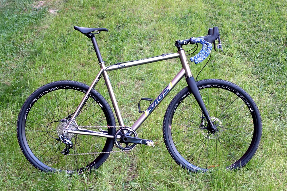 sage titanium PDXCX cyclocross bike review and tech details
