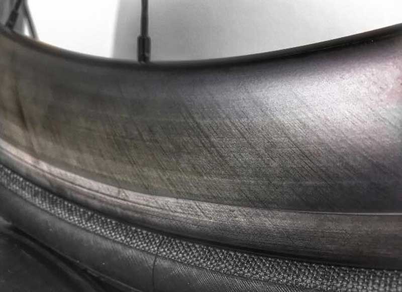 2018 Alto Cycling filament wound carbon rim brake wheels