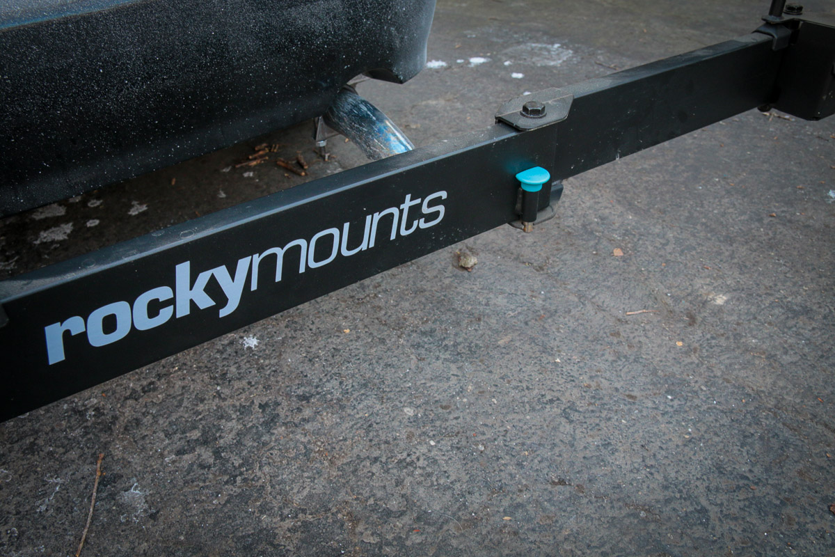 Hitch Swings Pt. 2: RockyMounts Backstage two bike swing away platform rack 