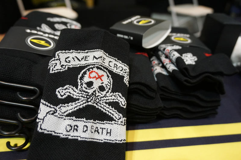 Defeet Give Me Cross or Give Me Death cyclocross cycling socks