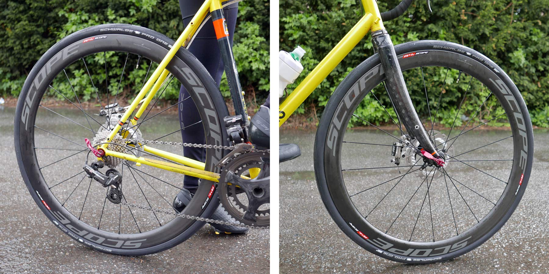 Review: all road surfaces on Scope R4D carbon tubeless wheels - Bikerumor