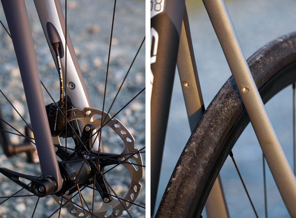 2018 Cannondale Synapse Carbon Disc brake endurance road bike with hidden fender eyelet mounts