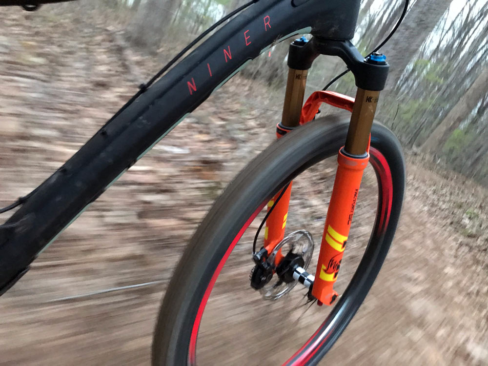 first ride review of the new Fox 34 SC mountain bike fork