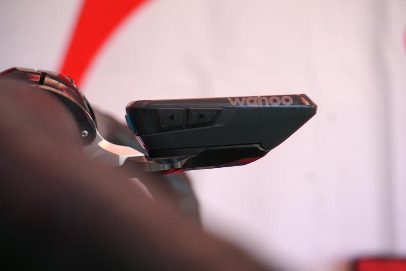 aerodynamic gps cycling computer mount from K-Edge for Wahoo Bolt