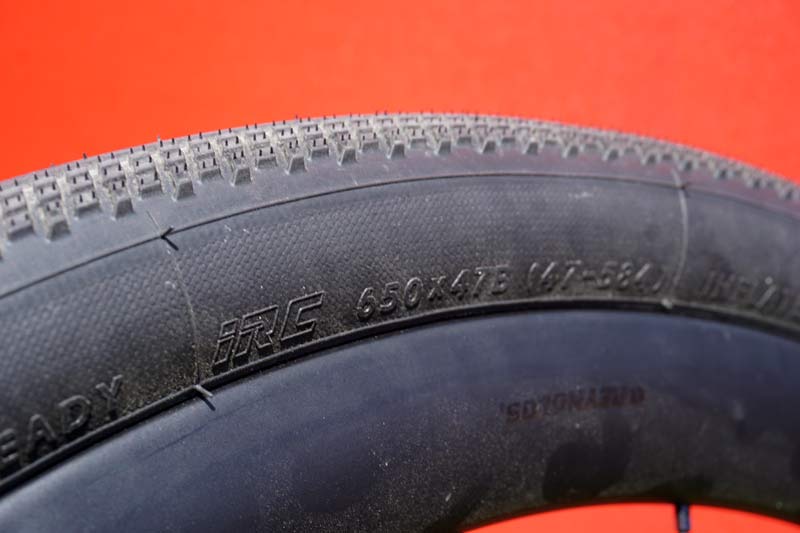 2019 prototype IRC tubeless ready gravel road bike tires