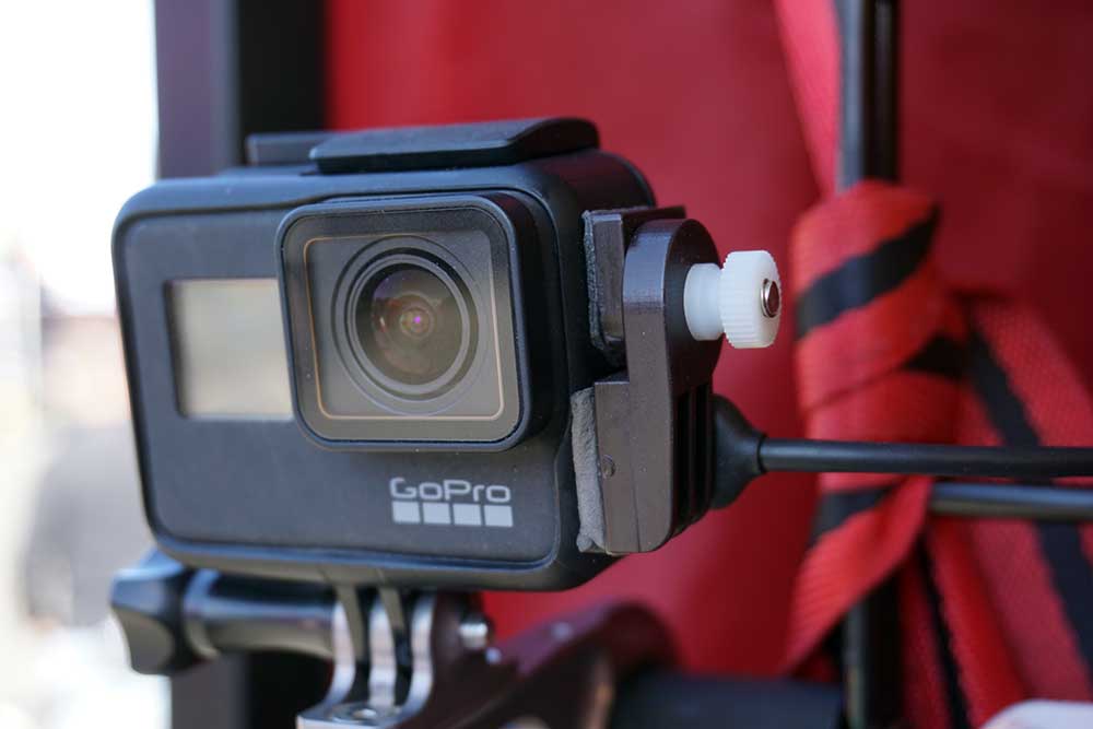 3BR Powersports weather proof GoPro Hero and Cube power system for extending battery life