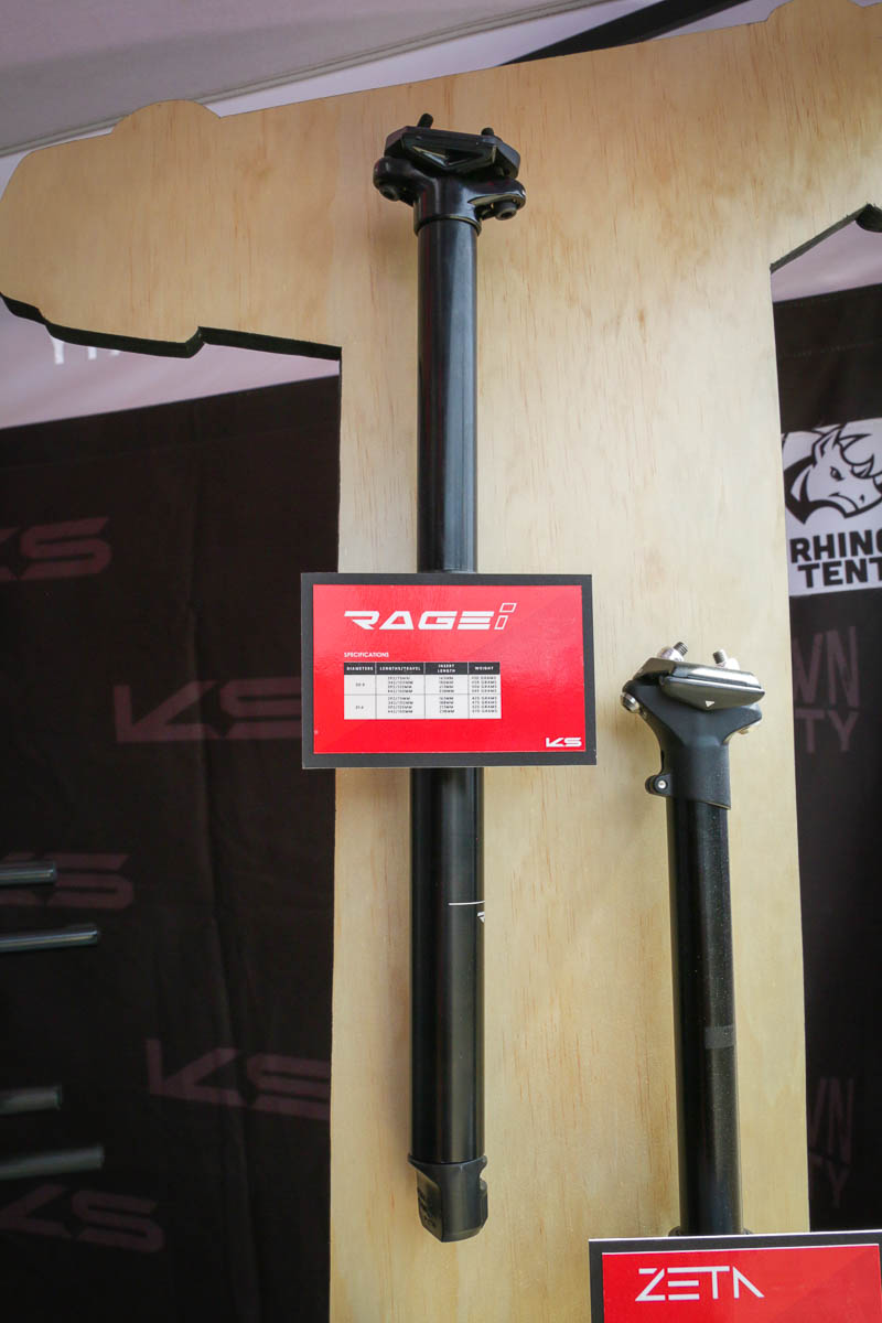 KS droppers get longer, better hardware, & more levers for drop bars and integrated mounts