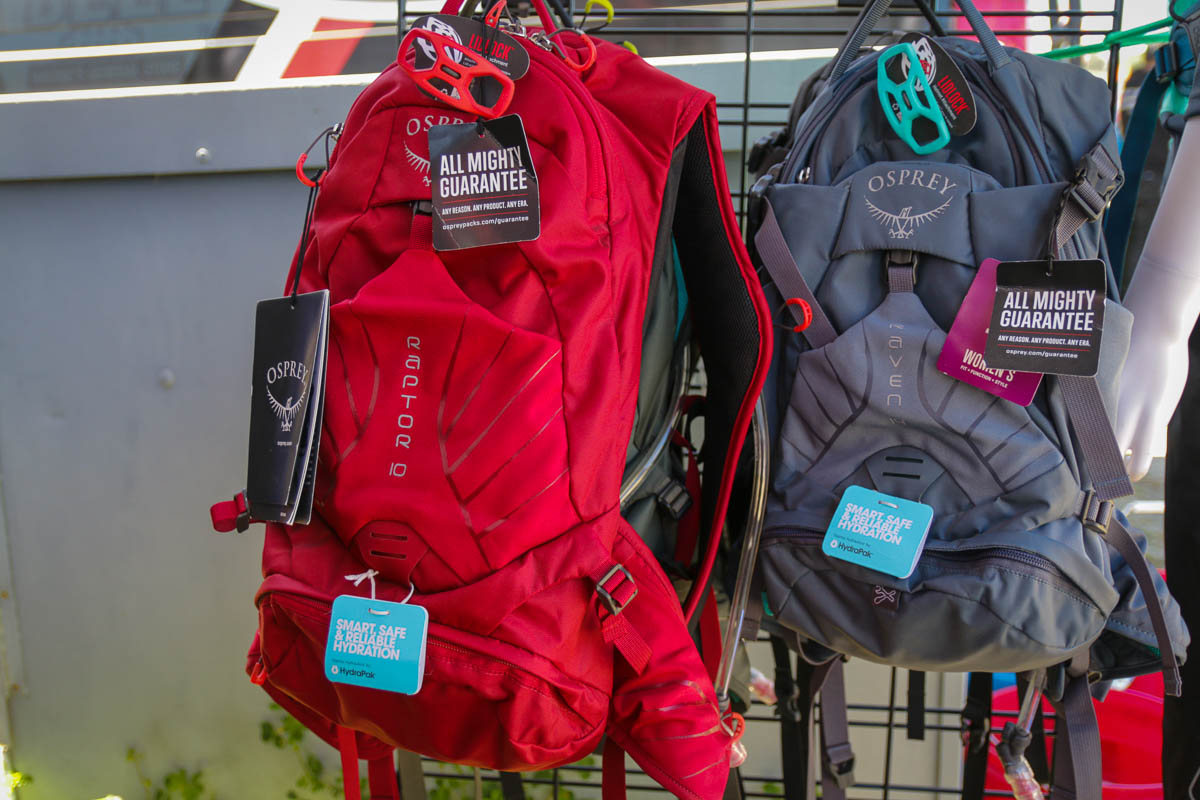 Osprey hydration packs continue to improve with more comfort, features, & models
