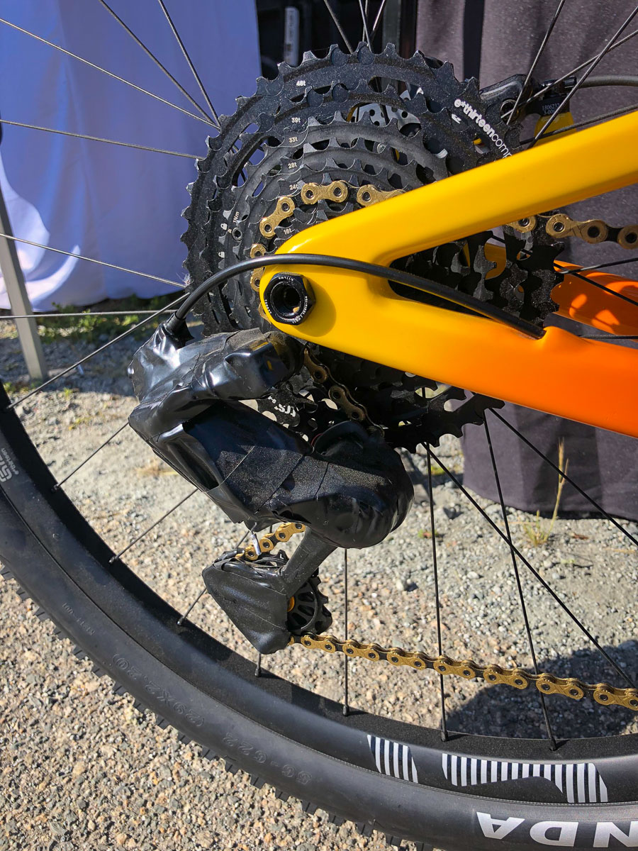 Spyshot: TRP 1x12 rear derailleur and shifter look closer to production